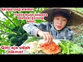 SARAPAN PAGI DIKEBUN TUMIS PEPAYA SAMBAL TELUR UDAH NIKMAT #mukbanglalapan #mukbang