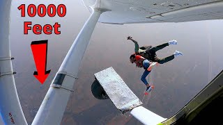हवाई जहाज़ से कूदना पड़ा भारी | Jumping From an Aeroplane