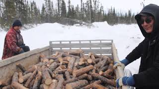 Land Path of Elders | Big Trout Lake KI |Talking Circle Series | Episode 3 PT 1 of 2 | Wood Chopping