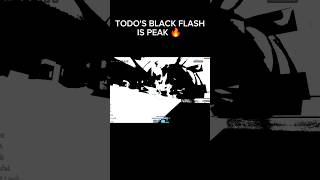 How it feels to use Todo's black flash in jjs #robloxbattlegrounds #roblox #anime #shorts