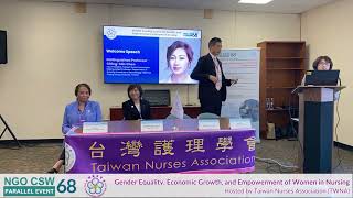 NGO CSW68: Gender Equality, Economic Growth, and Empowerment of Women in Nursing