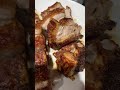 air fryer crispy pork belly recipe 空气炸脆皮烧肉 youtubeshorts shortvideo shortsfeed