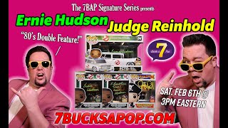 80's FUNKO DOUBLE FEATURE! The Ernie Hudson/Judge Reinhold 7BAP Signature Series! Signed Funko Pops!