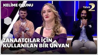 Zanaatçılar için kullanılan bir unvan | Kelime Oyunu