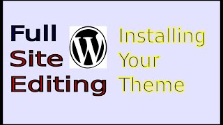 Choosing And Installing A Theme