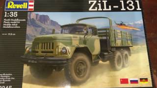 Revell 1/35 Zil-131  Un-Boxing