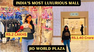 Jio World Plaza Mall Tour | Largest and Expensive Mall in Mumbai