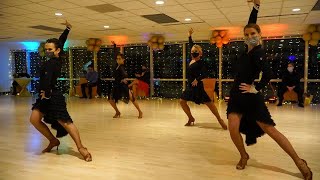 Ladies Formation Cha-Cha Showdance at DC DanceSport Academy