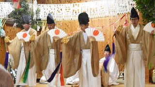 令和6年浅ヶ部夜神楽 太殿 高千穂神楽