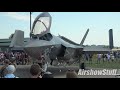 f 35c lightning ii arrival and departure eaa airventure oshkosh 2019