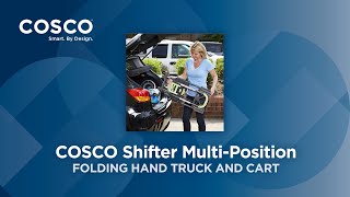 Cosco Shifter Multi-Position Folding Hand Truck and Cart