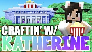 💙 MINECRAFT Movie Theater ! Craftin' w/ Katherine Ep. 20