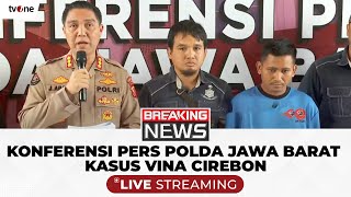 [BREAKING NEWS]  Konferensi Pers POLDA Jawa Barat Merilis Kasus Pembunuhan Vina | tvOne