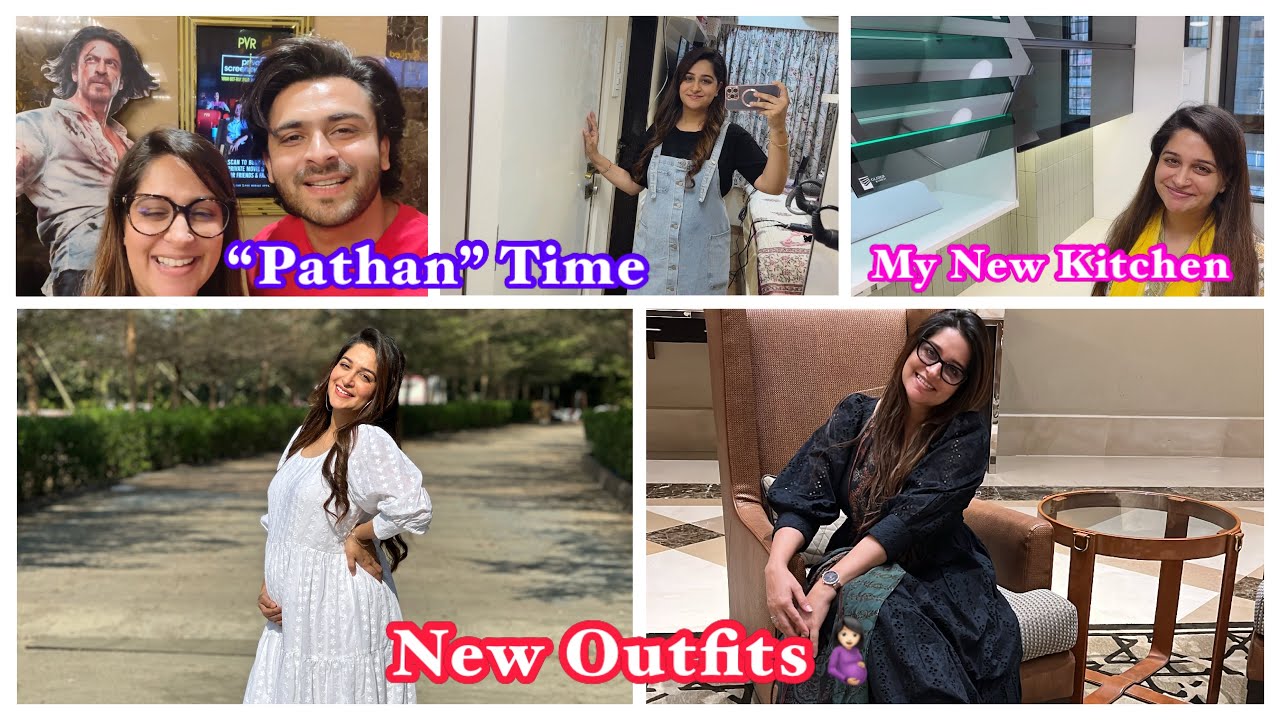 Pehli Outing 🤰🏻Announcement ke baad| Pregnancy me ye pehenna tha😍🙈| Kitchen is ready 😍