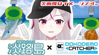 【どこでもキャッチャー】淡路島の特産品が取れるクレーンゲーム！？【VTuber/七峰ニナ】