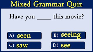 Mixed English Grammar Quiz 69   Can You Score 10 10 In This Quiz