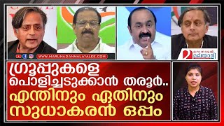 മൈലേജ് ചില്ലറയല്ല; ഗ്രൂപ്പുകളെ പൊളിച്ചടുക്കാന്‍ തരൂര്‍ I Shashi Tharoor I K Sudhakaran I Satheeshan