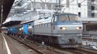 JR貨物 EF66-121 貨物列車 (5092レ EF66担当 元950レ) 東海道線 名古屋駅