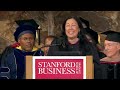 stanford gsb mba msx phd class of 2022 u0026 phd class of 2020 graduation ceremony