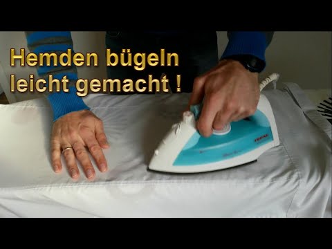 Hemd Schnell Und Einfach Bügeln – Hemden Richtig Bügeln / Anleitung ...