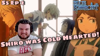 SHIRO’S GOAL! THE TRUTH OF LUCIFER’S VESSELS! | BLUE EXORCIST S5 EPISODE 2 REACTION