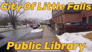 Little Falls, NY Public library employees roll out the red carpet. Library tour and history lesson.