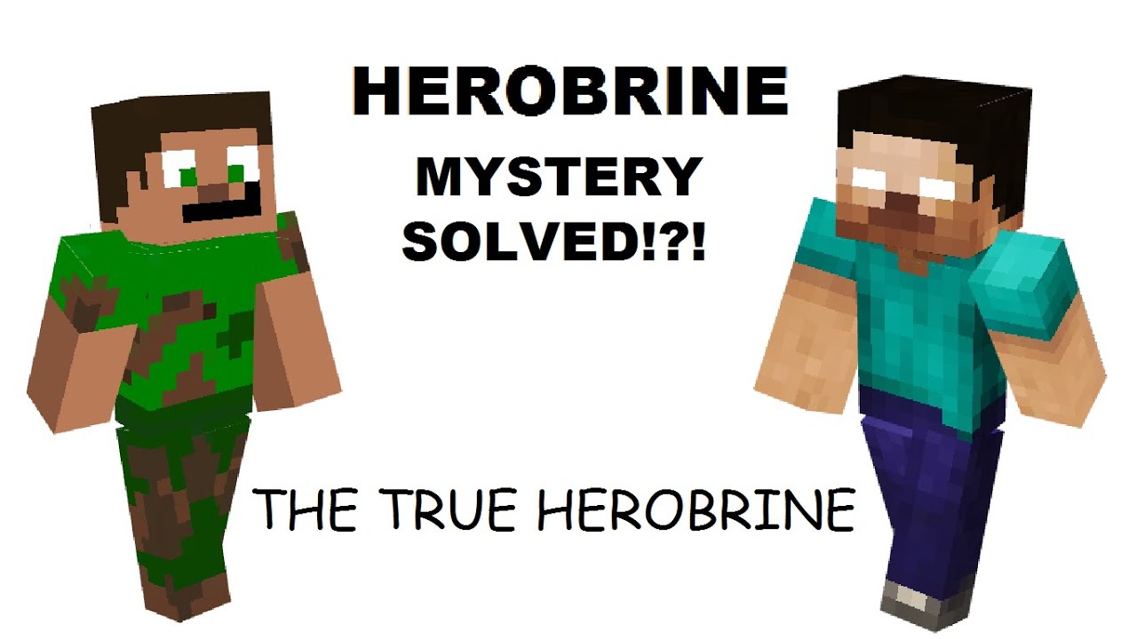 Minecraft Herobrine Mystery Solved Youtube