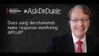 Does using daratumumab make response-monitoring difficult?