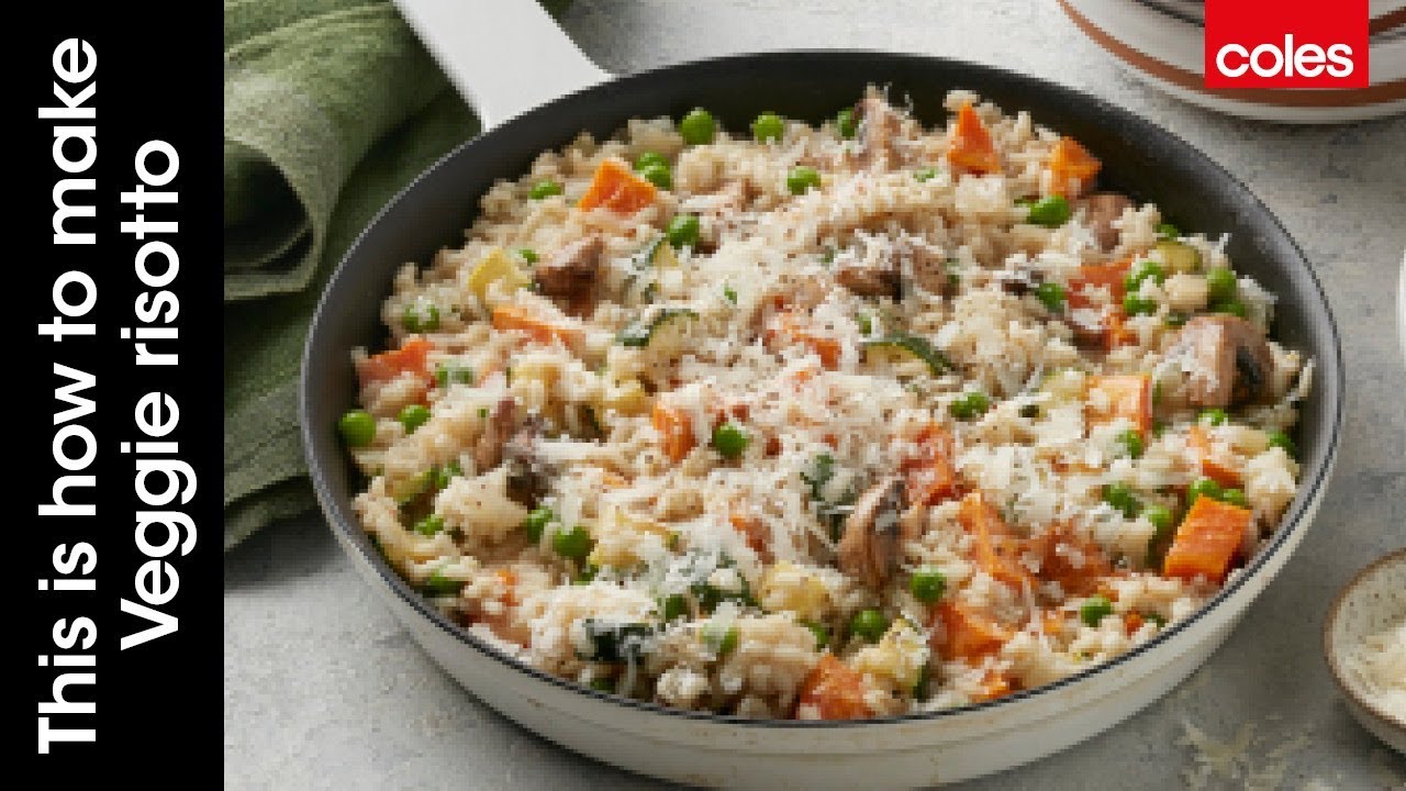 This Is How To Make Veggie Risotto Youtube