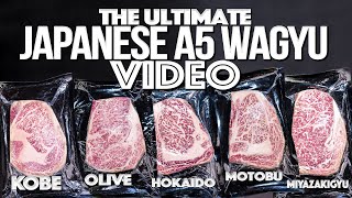 THE ULTIMATE JAPANESE A5 WAGYU BEEF  (BEST STEAKS IN THE WORLD?) | SAM THE COOKI
