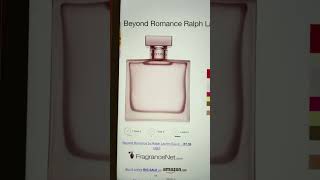 Sotd for 9/19/2022 is Beyond Romance by Ralph Lauren