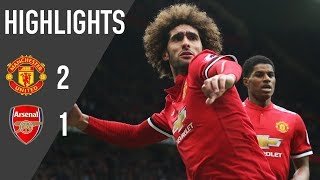 Manchester United 2-1 Arsenal | Highlights | Premier League