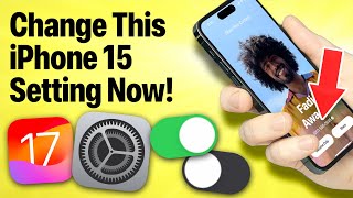 #1 iPhone 15 / 15 Pro Setting To Change Now [iOS 17.2]