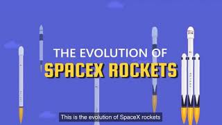 The evolution of SpaceX rockets