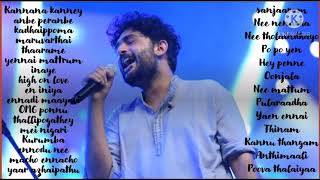 Sid Sriram love songs/ melody songs/pain relief song/audio jukebox/ tamil songs/voice of sid sriram|