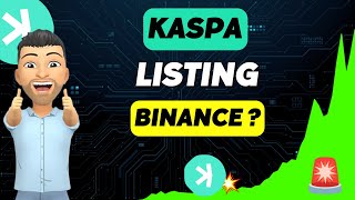 KASPA : UNE BALEINE ACCUMULE 🐋 GROS REBOND En Cours 🔥 LISTING BINANCE Imminent ? 🚨