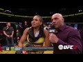 ufc 200 amanda nunes and miesha tate octagon interview