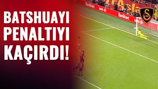 Galatasaray'da Michy Batshuayi, 90+7'nci Dakikada Kullandığı Penaltı Vuruşundan Yararlanamadı!