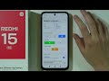 Redmi 15: How to Choose Default SIM for Messages