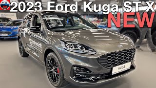 NEW 2023 Ford Kuga ST-Line X PHEV - REVIEW exterior & interior