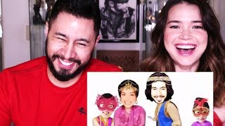 JABY & ACHARA'S FIRST BOLLYWOOD DANCE | Reaction!