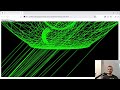 OBJ Wireframe Renderer (HTML5 Canvas) - Response to @Tsoding's Formula