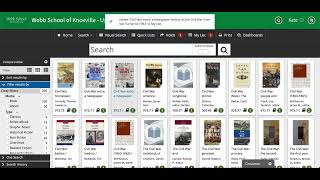 Webb Library Catalog Tutorial