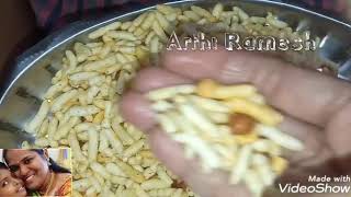 Fuffed rice mixture recipell బొరుగుల తాలింపు