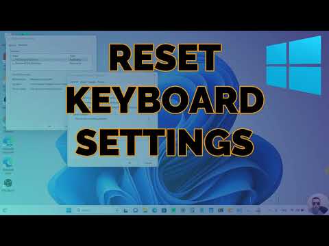 How to Reset a Laptop Keyboard to Default Settings