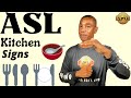 ASL Kitchen Signs |  ASL | Sign Language for Beginners  |  American Sign Language | Signing