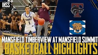 Mansfield Timberview at Mansfield Summit - 2023 Week 23 Basketball Highlights