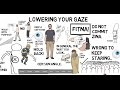 HOW TO LOWER YOUR GAZE PROPERLY - Animated Islamic Video