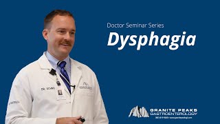 Doctor Seminar Series - Dysphagia