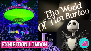 Inside the Tim Burton Exhibition: A Darkly Whimsical Wonderland